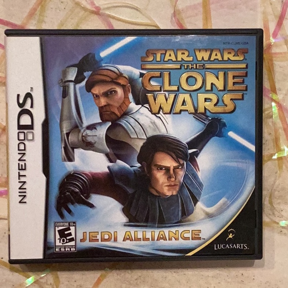 Star Wars The Clone Wars Jedi Alliance Nintendo DS Game Complete